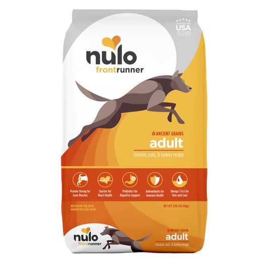 Nulo Dog Frontrunner Ancient Grains Chicken, Oats and Turkey Dry Food