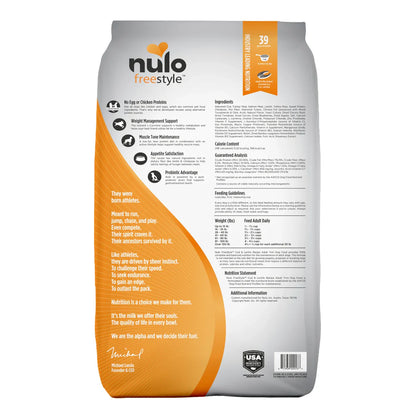 Nulo Dog Freestyle Grain Free Cod and Lentils Adult Trim Dry Food