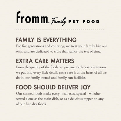 Fromm Pate Turkey, Duck & Sweet Potato Wet Dog Food